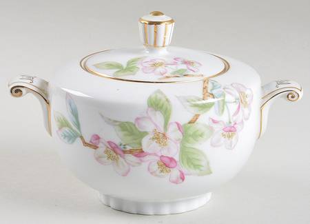 Mountain Cherry Sugar Bowl & Lid