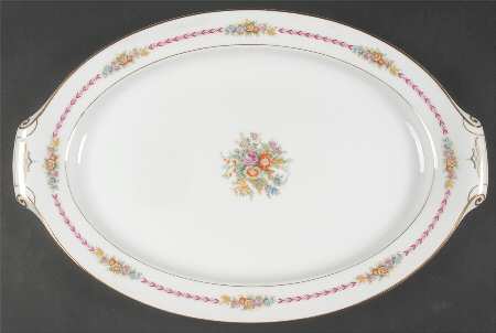Oriole (No #) 17" Oval Serving Platter