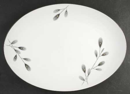 Oriental Pine 16" Oval Serving Platter