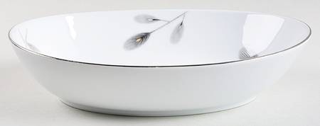 Oriental Pine 9" Oval Vegetable Bowl