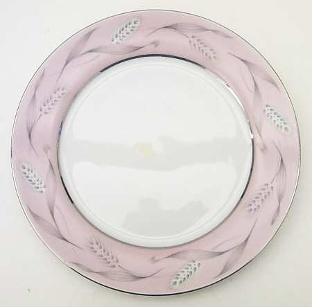 Pink Wheat Salad Plate