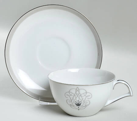 Princess Flat Cup & Saucer Set