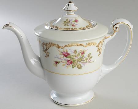 Rosebud Teapot & Lid