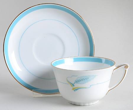 Sonata Flat Cup & Saucer Set