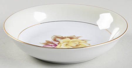 Yellow Rose Fruit/Dessert (Sauce) Bowl