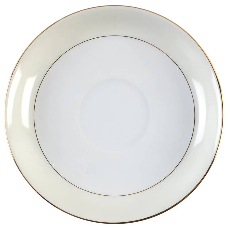 Yellow Rose Saucer