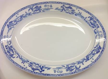 11006 13" Oval Serving Platter