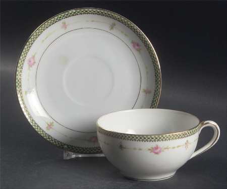11634 Flat Cup & Saucer Set