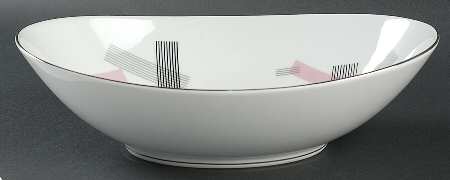 1357 10" Oval Vegetable Bowl