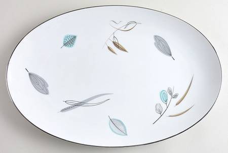 1358 14" Oval Serving Platter