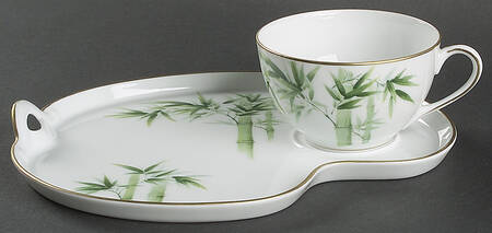 1538G Snack Plate & Cup Set