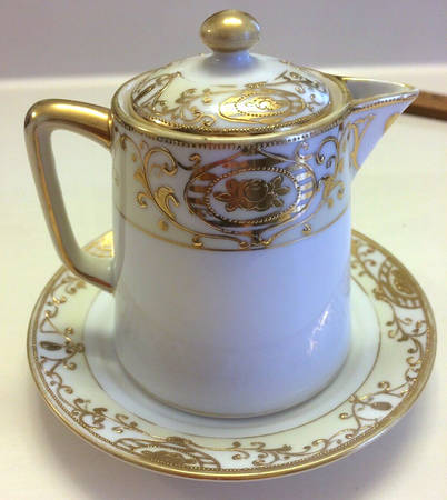 175 Syrup W/Lid & Underplate
