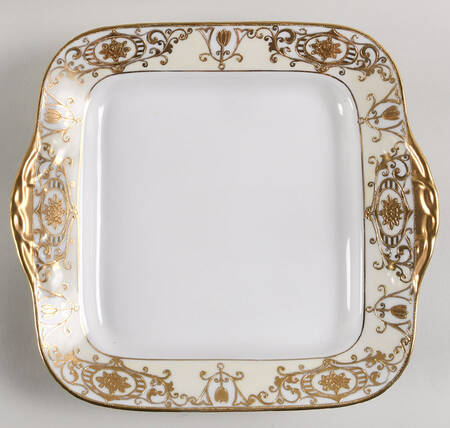 175 Square Handled Cake Plate