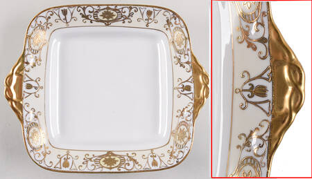175 Square Handled Cake Plate
