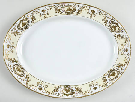 175 14" Oval Serving Platter