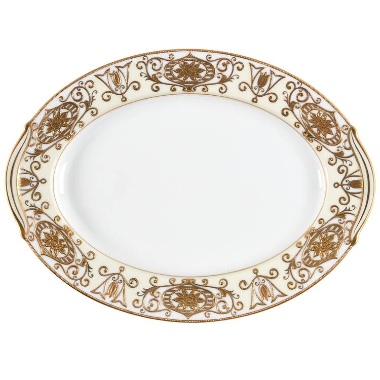 175 12" Oval Serving Platter