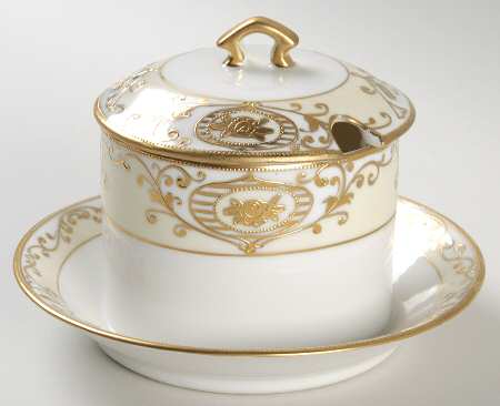 175 Jam/Jelly & Lid w/Attached Underplate