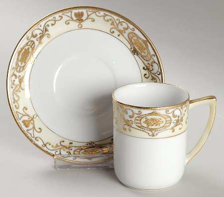 175 Flat Demitasse Cup & Saucer Set