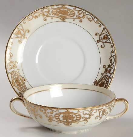 175 Flat Cream Soup & Saucer Set