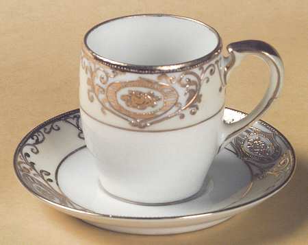 175 Flat Demitasse Cup & Saucer Set