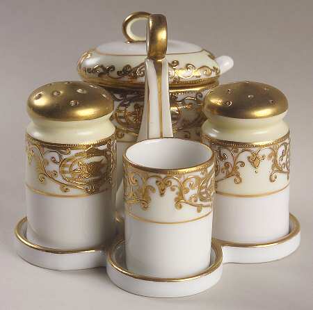 175 (7 Piece) Condiment (S/P,Mus,Spoon,Tph,Tray)