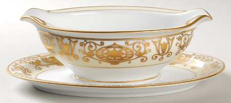 175 Gravy Boat with Attached Underplate