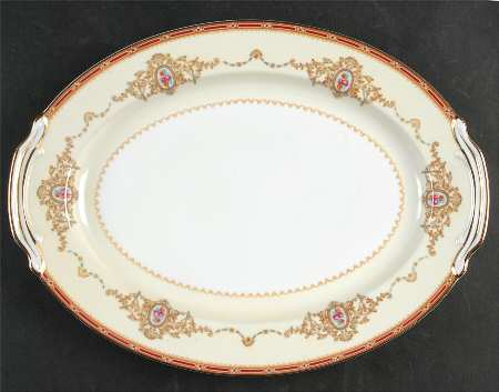 1802 13" Oval Serving Platter