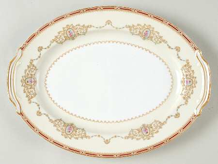 1802 11" Oval Serving Platter