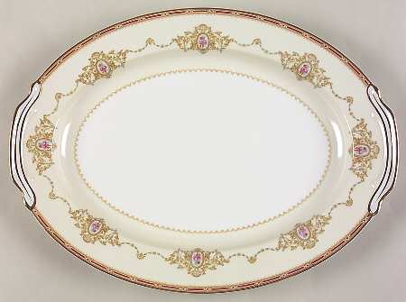 1802 16" Oval Serving Platter