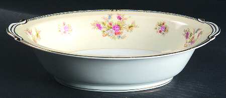 1850 10" Oval Vegetable Bowl