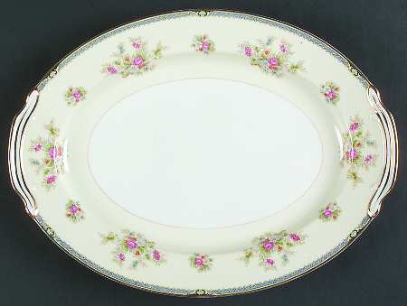 1850 13" Oval Serving Platter