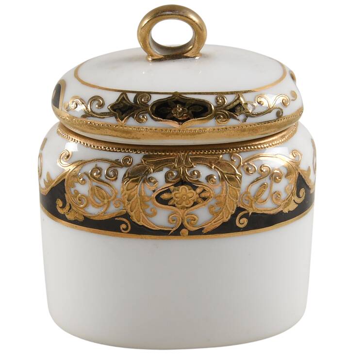 20056 Mustard Jar & Lid