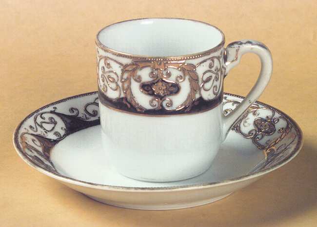 20056 Flat Demitasse Cup & Saucer Set