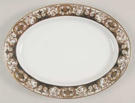 20056 13" Oval Serving Platter