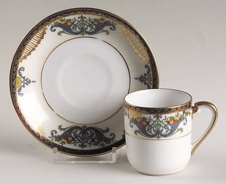 26979 Flat Demitasse Cup & Saucer Set