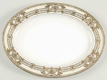 37532-77630 13" Oval Serving Platter