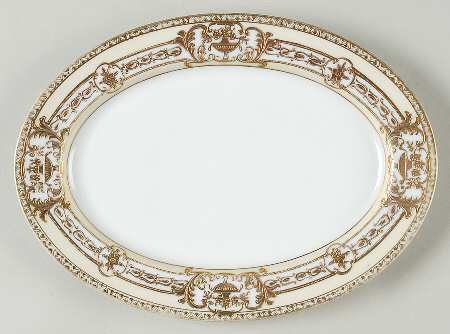 37532-77630 11" Oval Serving Platter