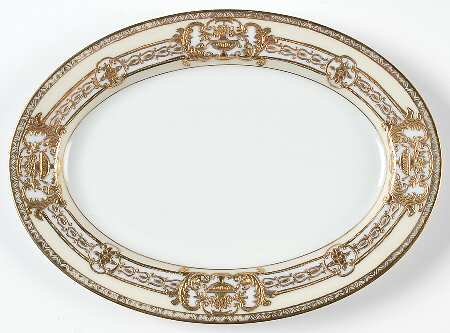 37532-77630 10" Oval Serving Platter