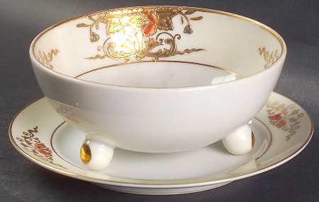 42200 Whipped Cream Bowl and Underplate