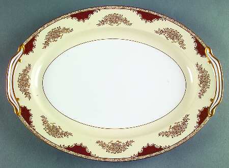 4986 16" Oval Serving Platter