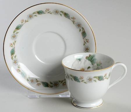 5029 Footed Demitasse Cup & Saucer Set