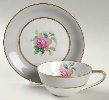 5344 Flat Cup & Saucer Set