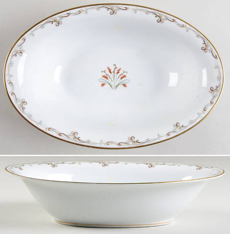 5435 10" Oval Vegetable Bowl