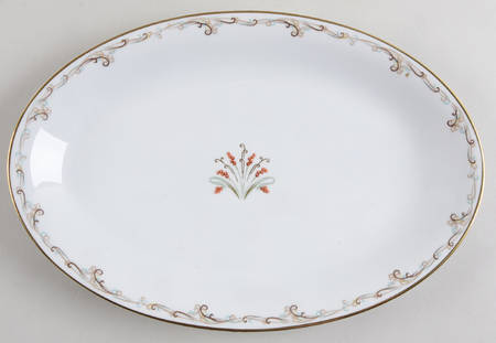 5435 12" Oval Serving Platter