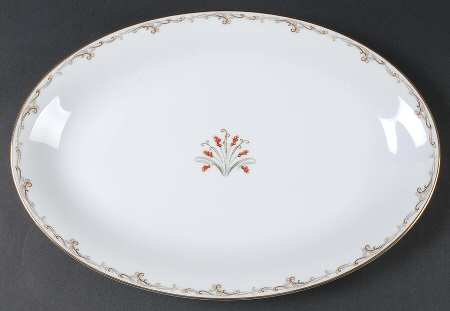 5435 16" Oval Serving Platter