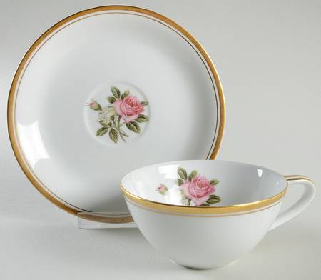 5464 Flat Cup & Saucer Set