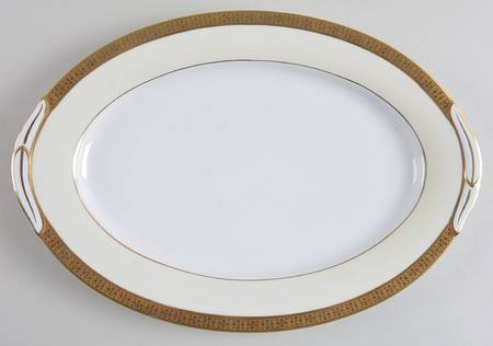 5485 12" Oval Serving Platter
