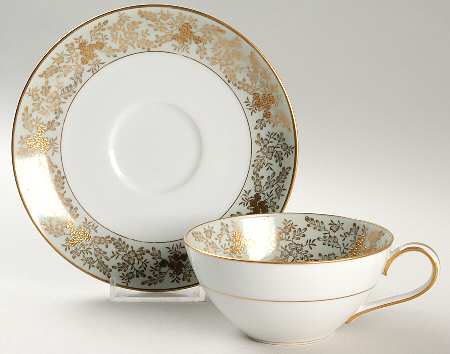 5486 Flat Cup & Saucer Set