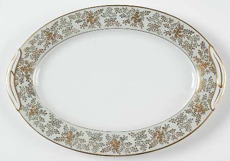 5486 12" Oval Serving Platter