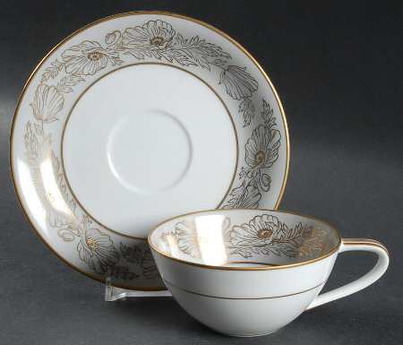 5489 Flat Cup & Saucer Set